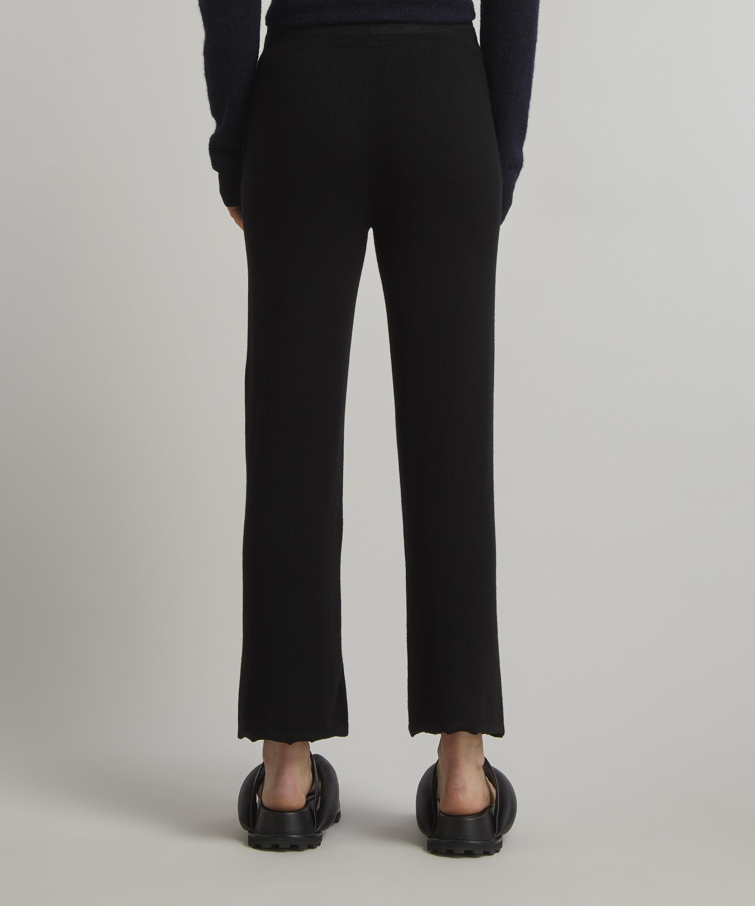 THE UNIFORM - Silk and Cashmere-Blend Cropped Trousers image number 3