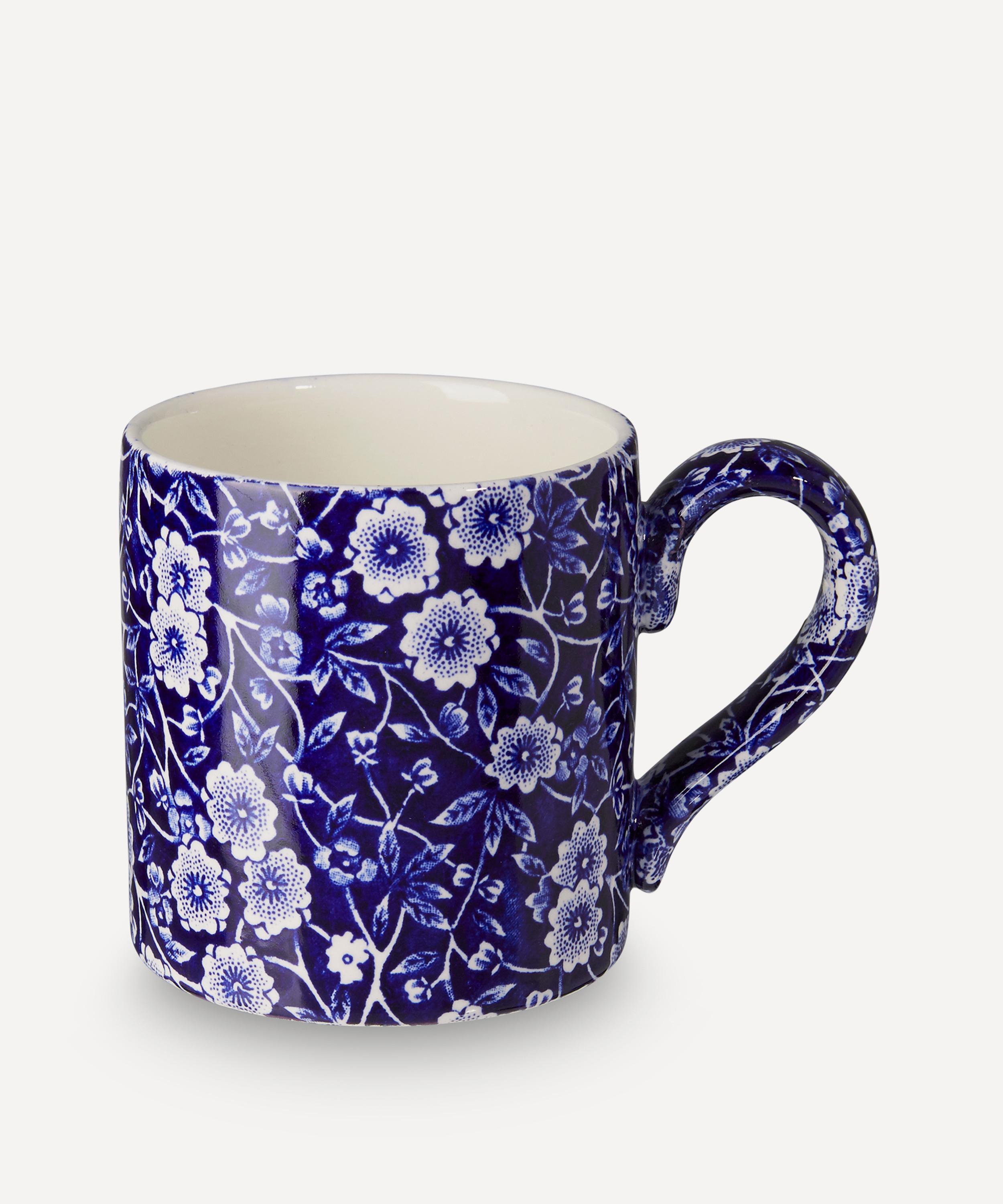 Burleigh - Blue Calico Half Pint Mug
