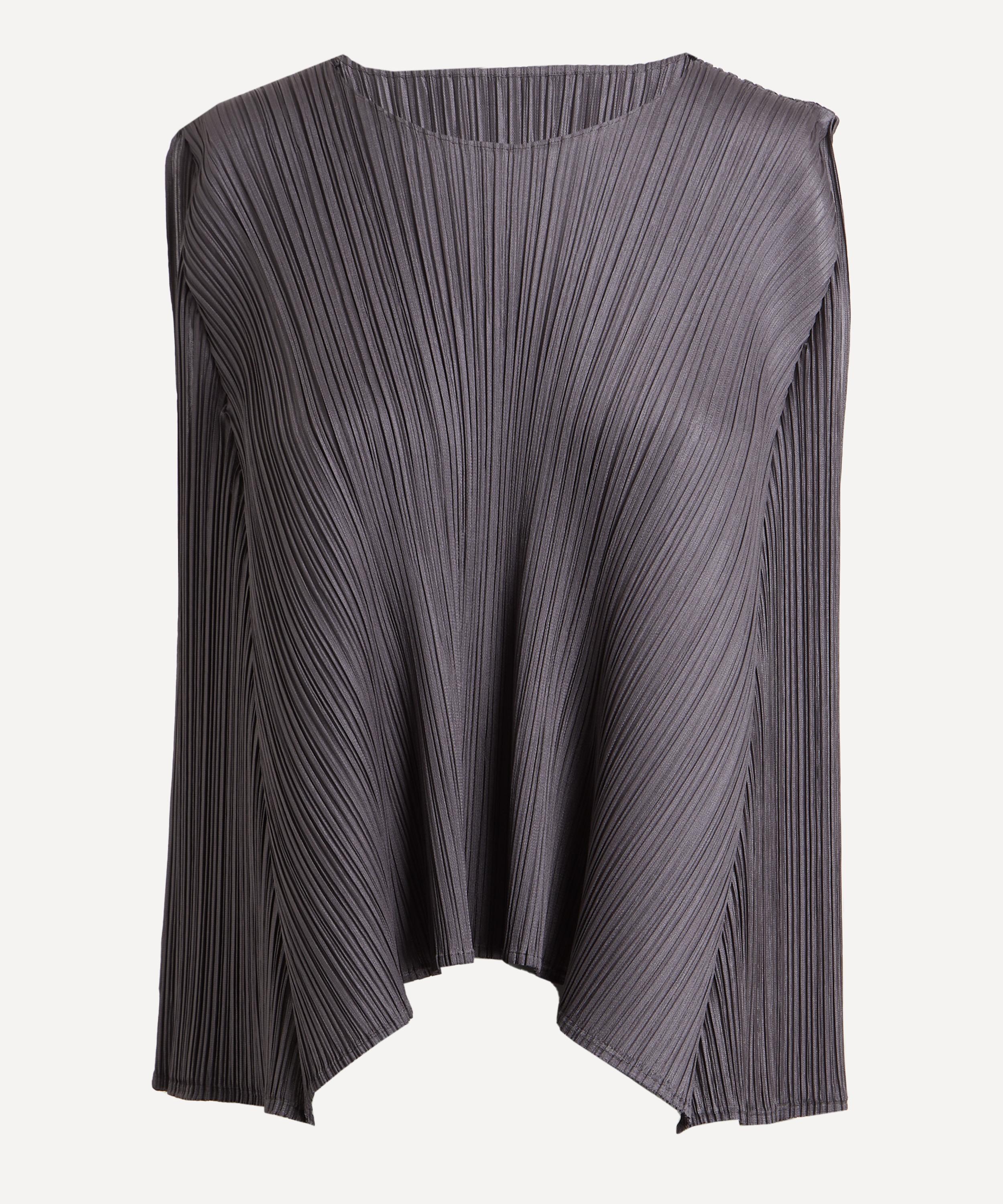 Pleats Please Issey Miyake - EFFICIENT SQUARE Pleated Top