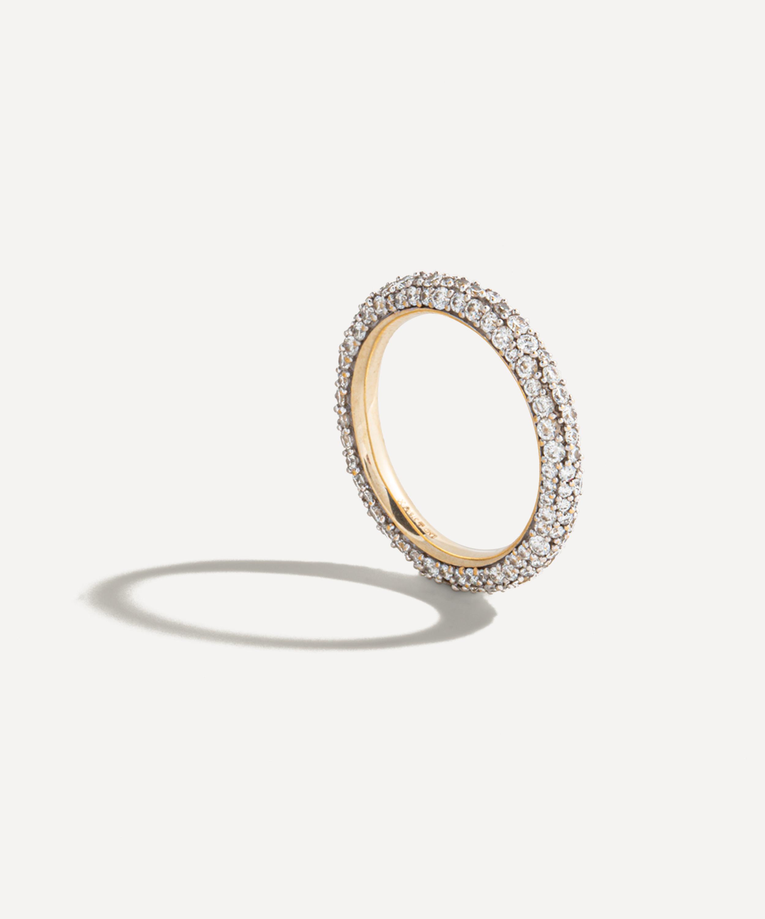Lucy Delius Jewellery - 14ct Gold Signature Eternity Ring