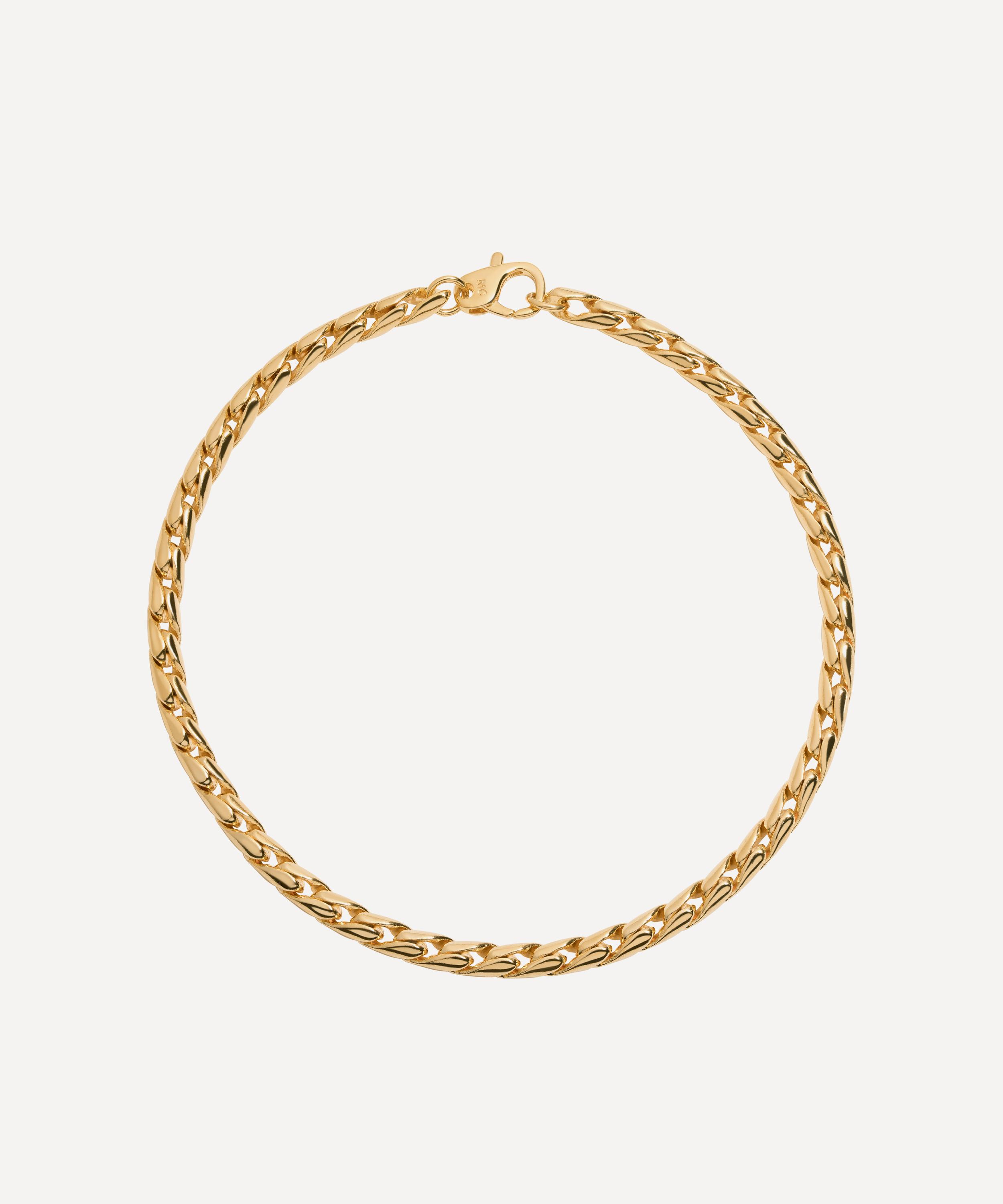 Martha Calvo - 14ct Gold-Plated Mercer Chain Necklace