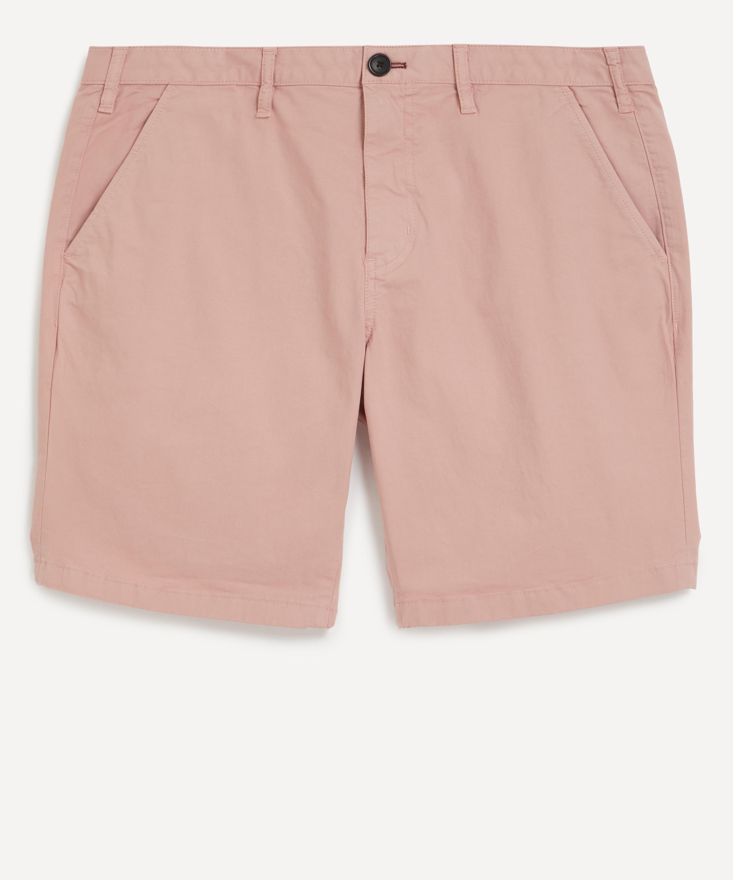PS Paul Smith - Broad Stripe Zebra Cotton Twill Shorts image number 0