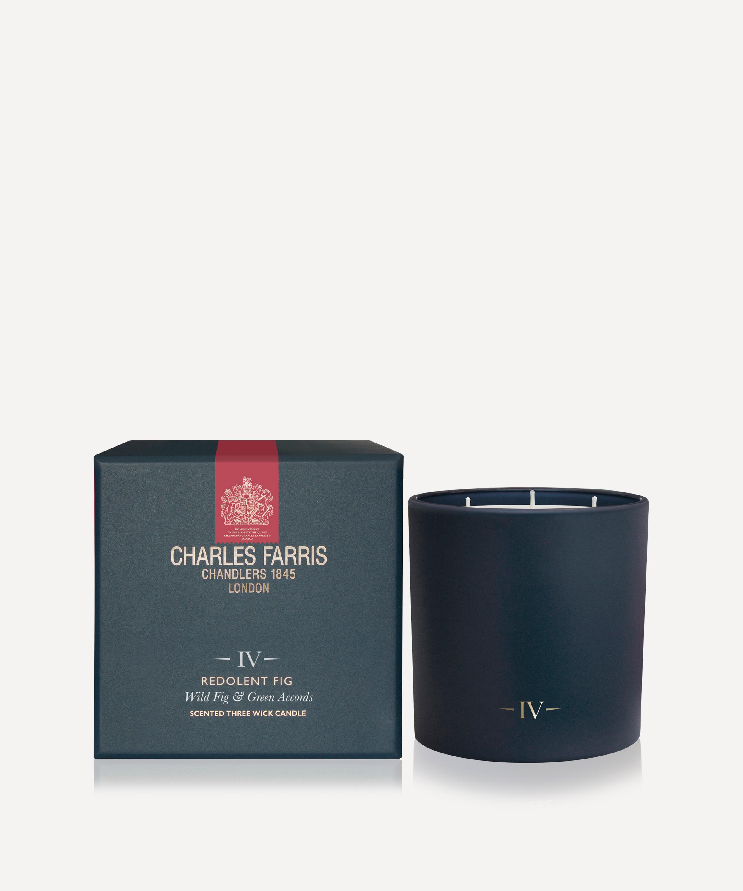 Charles Farris - IV Redolent Fig 3 Wick Candle 640g image number 0