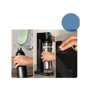 BRITA Bouteille pour appareil à eau gazeuse sodaTRIO Steel 