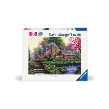 Puzzle romantisches Cottage, 1000 Teile
