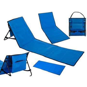 Strandmattenliege mit Rückenlehne klappbar 150x47x48cm