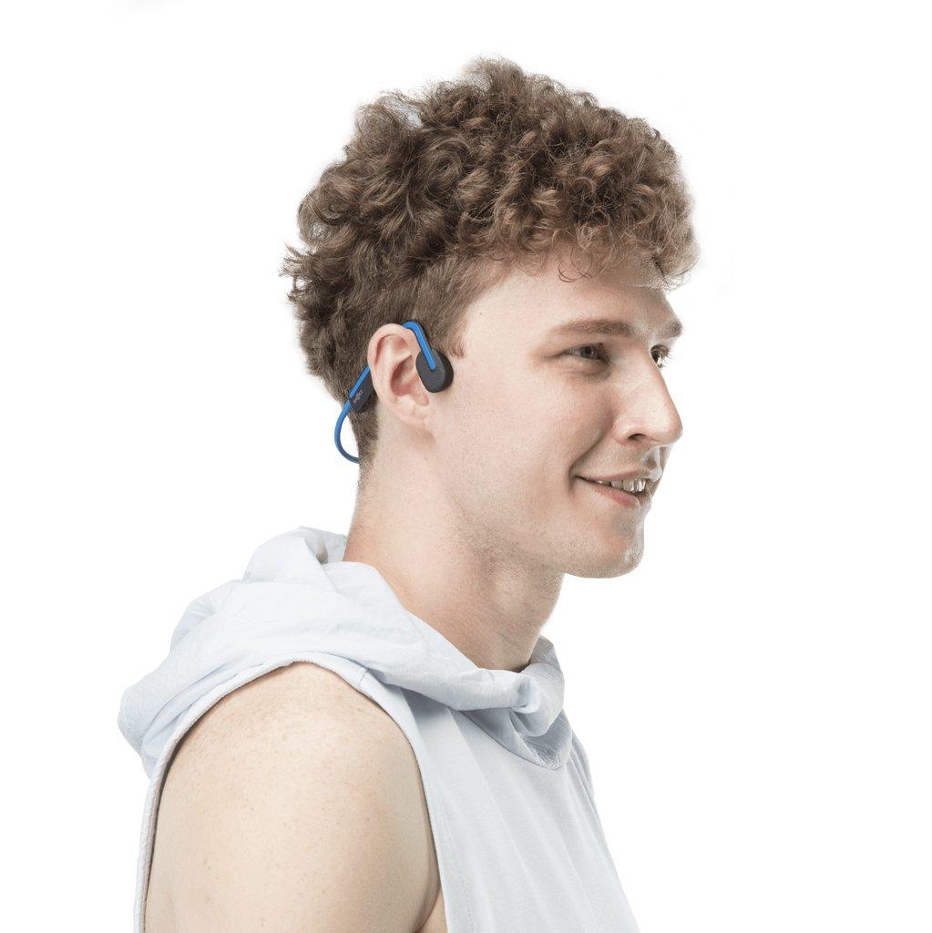 Shokz  Shokz OpenMove Kopfhörer Kabellos Ohrbügel AnrufeMusik USB Typ-C Bluetooth Blau 
