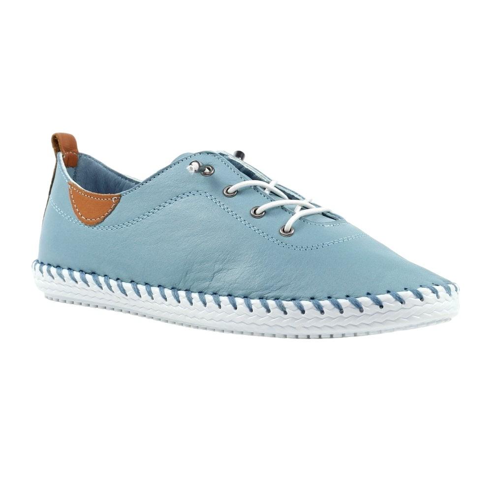 Lunar  Leinenschuhe St Ives, Leder 