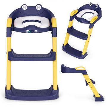 Toilettensitz für Kinder mit Stufen und Leiter,, ECOTOYS